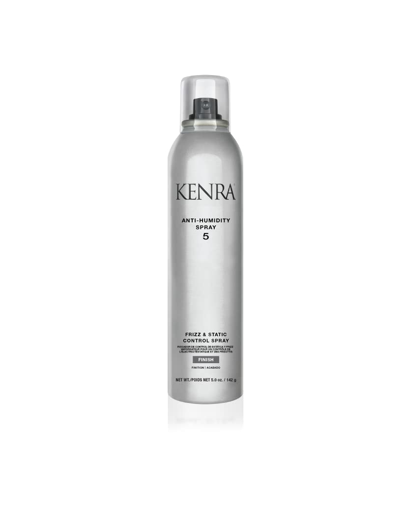 Kenra Professional Anti-Humidity Spray 5 | Frizz & Static Control Spray |72-Hour Humidity Resistance & Protection | Lightweight, Low Hold Formula | Thermal Protection | 5oz