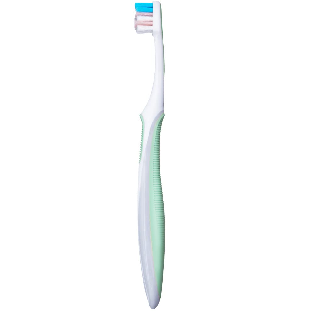 Oral-B Gum Care Extra Soft Toothbrush for Sensitive Teeth and Gums, Compact Small Head, (Colors Vary) - Pack of 6
