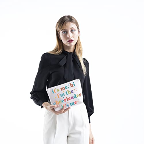 Cheerleader Zipper Makeup Bag It's Me, Hi I'm The Cheerleader It's Me Bag Cheerleading Teammate Gift (cheerleader)