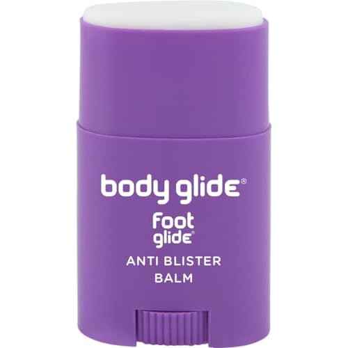 Body Glide Foot Glide Anti Blister Balm | blister prevention for heels, shoes, cleats, boots, socks, and sandals | Use on toes, heel, ankle, arch, sole and ball of foot | 0.8oz
