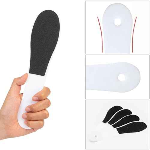 10 Pack Foot File, Professional Foot Callus Remover Sandpaper Pedicure Tools, Double Side Foot Scrubber, Sander for Dead Skin Foot Rasp Pedicure for Women Mother Family Manicure Beauty Shop Spa