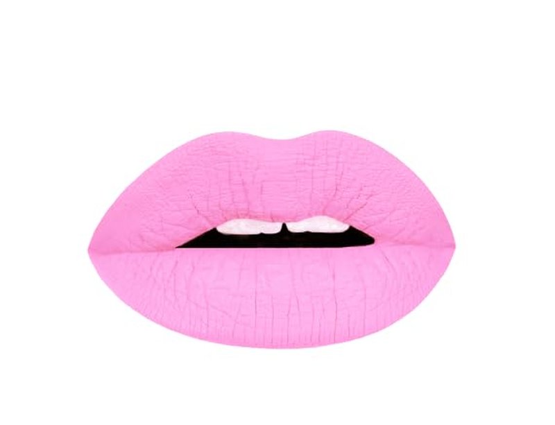 Aromi Baby Pink Matte Liquid Lipstick - Long-Lasting, Velvety Finish, Waterproof, Vegan | Light Pink Color, Handmade