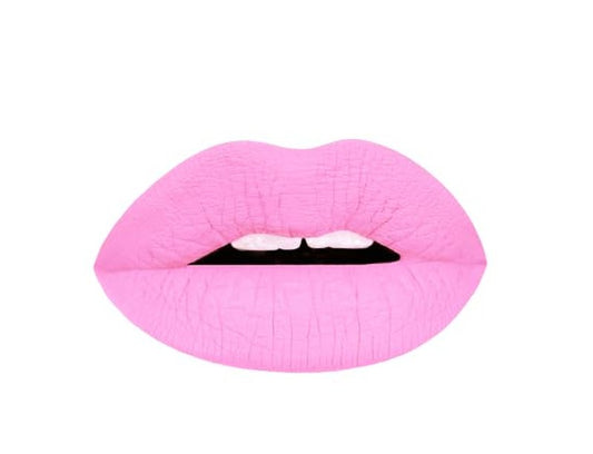 Aromi Baby Pink Matte Liquid Lipstick - Long-Lasting, Velvety Finish, Waterproof, Vegan | Light Pink Color, Handmade