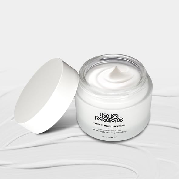 Moisture Cream - Lightweight K-Beauty Face Cream for Hydration | 50ml Daily Moisturizer for Makeup Prep
