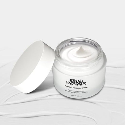Moisture Cream - Lightweight K-Beauty Face Cream for Hydration | 50ml Daily Moisturizer for Makeup Prep