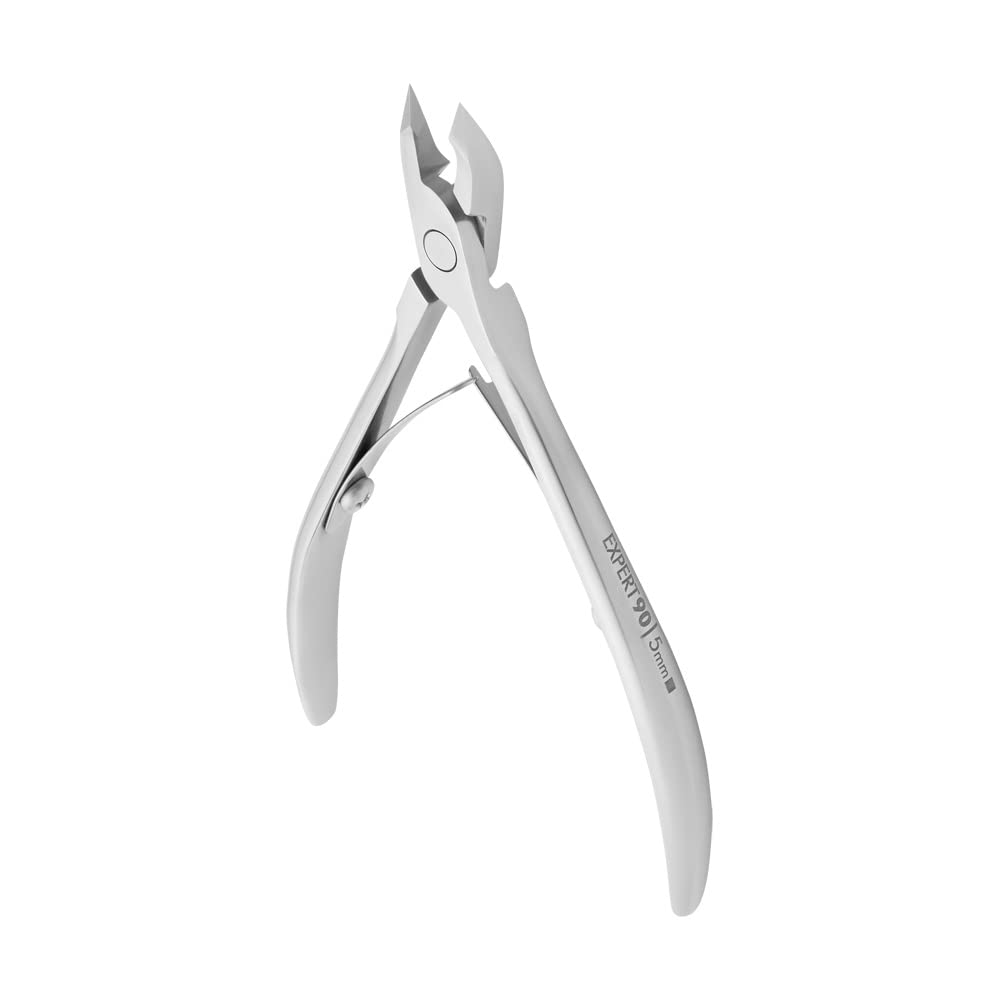 STALEKS PRO Expert 90 5mm Professional Cuticle Nippers – Stainless Steel Skin Nippers for Manicure