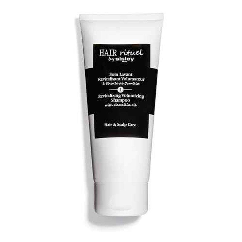 Hair Rituel by Sisley Paris Revitalizing Volumizing Shampoo with Camellia Oil - 200 mL - Gently Cleanses, Improves Look of Volume & Supports Hair and Scalp Health - Rich Foam Texture - Sulfate Free