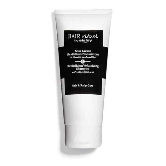 Hair Rituel by Sisley Paris Revitalizing Volumizing Shampoo with Camellia Oil - 200 mL - Gently Cleanses, Improves Look of Volume & Supports Hair and Scalp Health - Rich Foam Texture - Sulfate Free