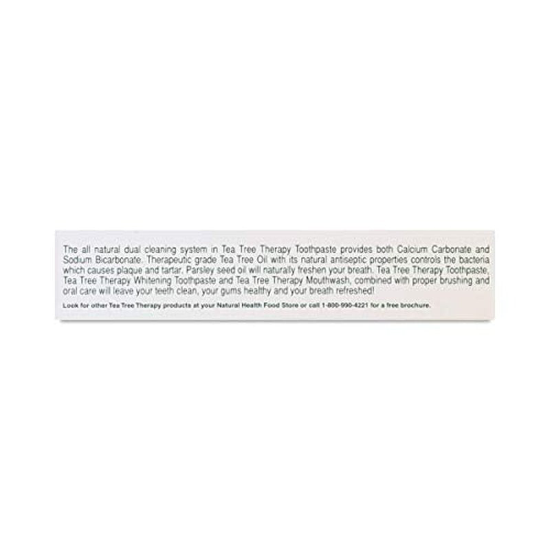 Tea Tree Therapy Tea Tree Tpste,Bak Soda, 5 oz 6 pk