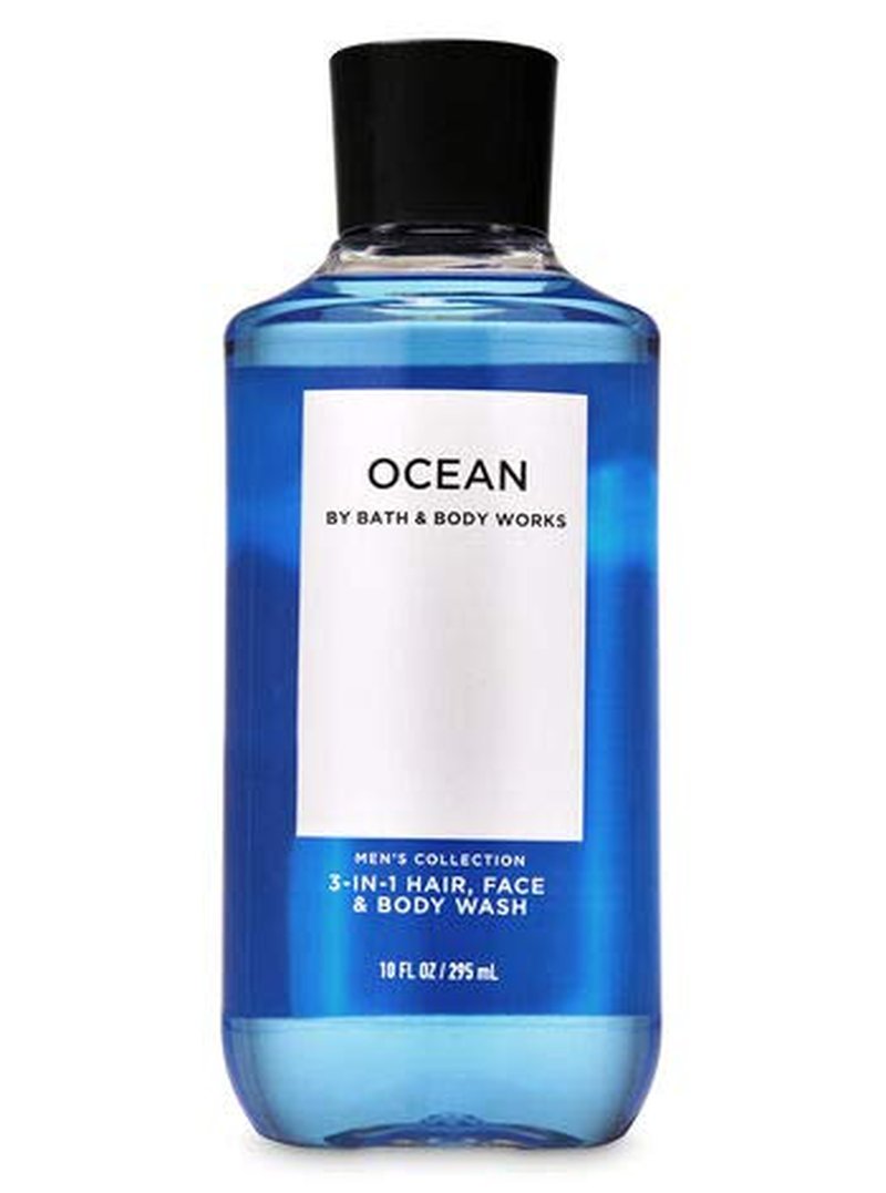 Ocean Men's Bath Set - 3-Piece Grooming Bundle for Refreshing Cleanliness | Gift-Ready