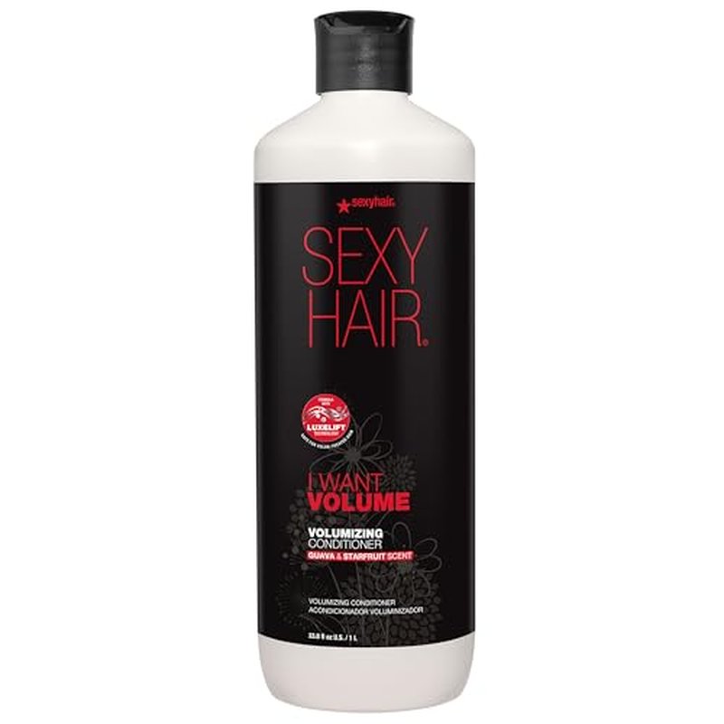 SexyHair I WANT VOLUME Shampoo/Conditioner | 10% More Volume | Lightweight Formula | All Hair Types*