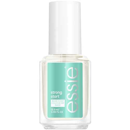 essie Nail Care, 8-Free Vegan, Strong Start Base Coat, strengthening nail polish, 0.46 fl oz