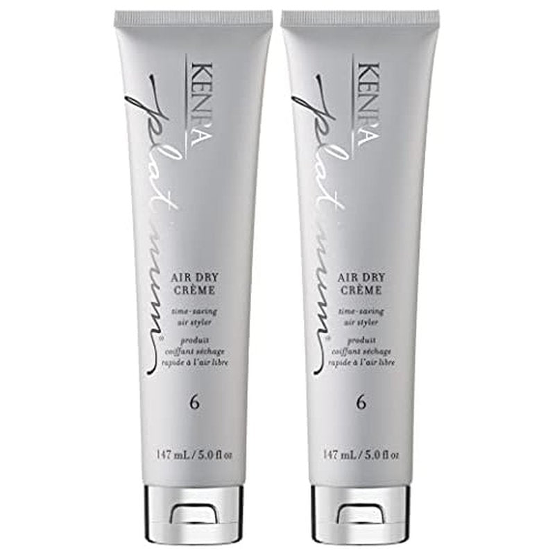 Platinum Air Dry Cr?me 6 | Time-Saving Air Styler | Enhances Natural Body | Tames Frizz With Delicate Hold | Natural, Product Free Finish | All Hair Types