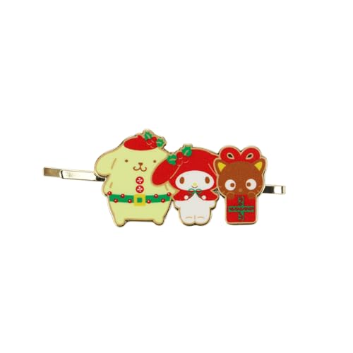 Hello Kitty & Friends Christmas 6-Piece Hair Clip Set
