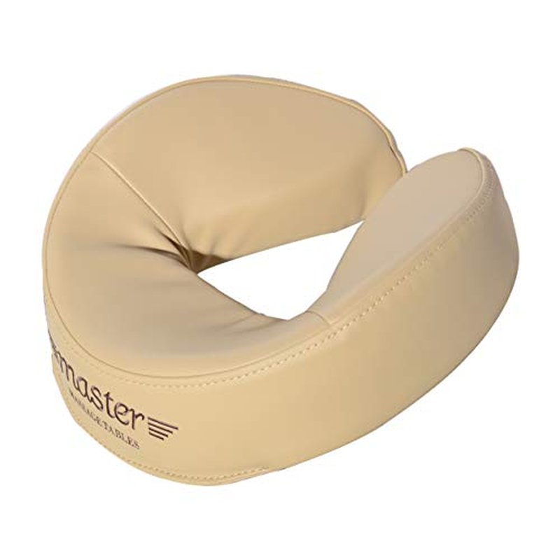 Master Massage Patented Ultra Plush Memory Foam Face Cushion Pillow Headrest Cream, Beige