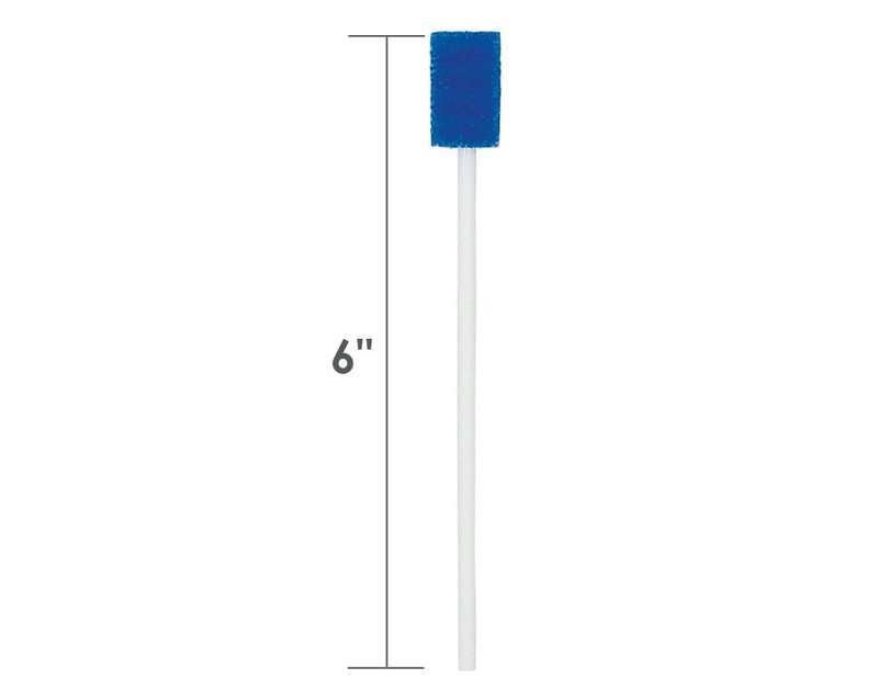 AbsorbEase Oral Swabs - Disposable Sponge Swabs for Effective Mouth Cleaning - Individually Wrapped Toothettes for Seniors - Ideal for Gentle and Effective Oral Care - 250 Count Box