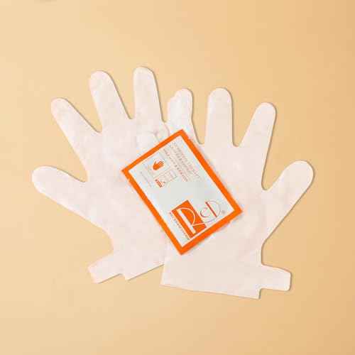 NOVAL RED NAIL DESIGN Hand Masks Moisturizing Gloves with Collagen & Keratin for Nail Spa Salon (5 Pairs