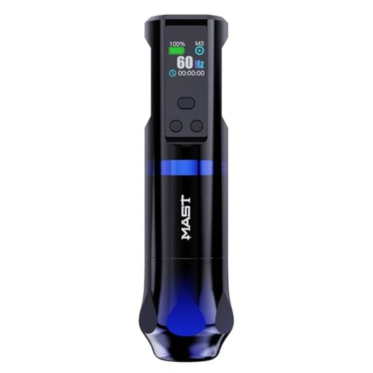 Mast Hertz Wireless Pro Tattoo Pen Machine, Adjustable Frequency 3HZ - 150HZ Tattoo Gun