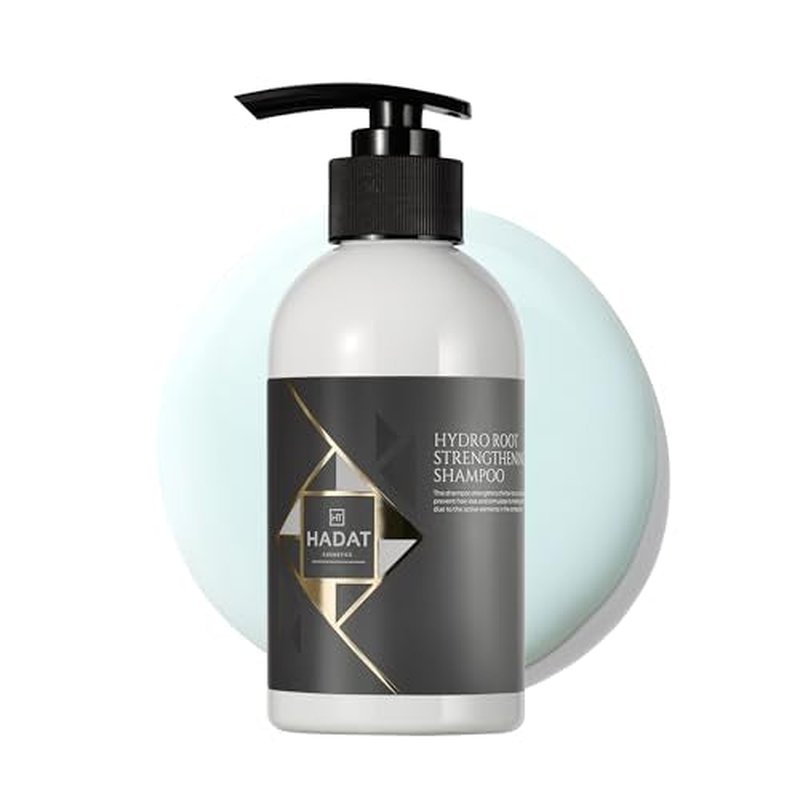 HADAT Root Strengthening Shampoo Hair Growth - Premium Rosemary Clarifying Shampoo for Oily Scalp - Moisturizing Volumizing - Sulfate Low, p-H Balanced, for Women & Men, 8.45 Fl Oz
