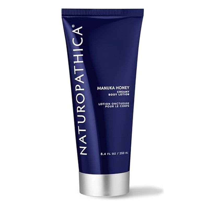Naturopathica Manuka Honey Creamy Body Lotion, Rich and Fast-Absorbing Body Moisturizer, Body Lotion for Dry Skin, 8.4 fl oz