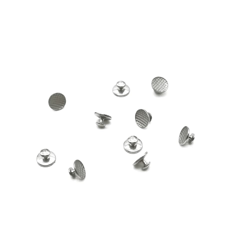 100Pcs Sino Dental Orthodontic Braces Lingual Buttons Bondable Round Mesh Base,10pcs/Pack