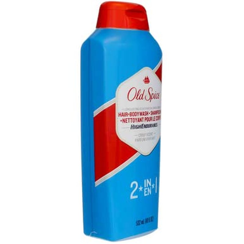 Old Spice Hair & Body Wash - High Endurance Formula | 18 oz (Pack of 3)