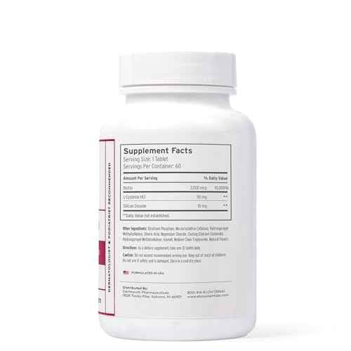 Elon Matrix Plus 3000 Biotin Vitamins for Nail Strengthening and Growth (120 Day Supply) - Healthy & Strong Nails - Biotin Supplement - Extended Release