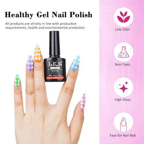 Gel Nail Polish Kit with UV Light, ARCWEISSO 36 Colors Gel Nail Polish Set with Base and Matte&Glossy Top Coat Soak Off All Season Nail Set Manicure Tools Gift for Women