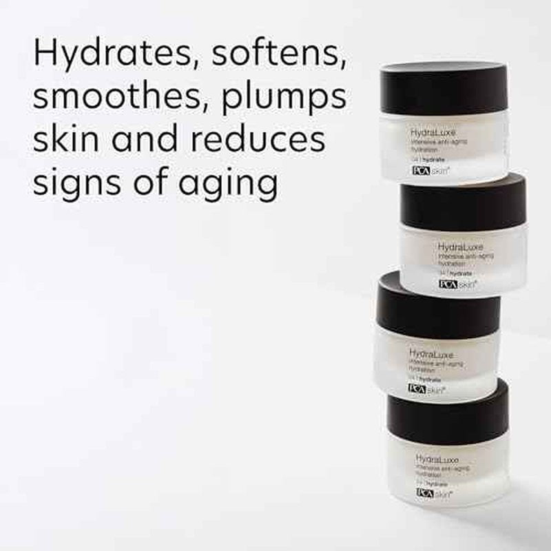 PCA SKIN HydraLuxe Anti Aging Cream, Deeply Moisturizing Cream for Day and Night Use, Improves Moisture Retention in Skin and Smoothes Fine Lines and Wrinkles, Hydrating Face Moisturizer