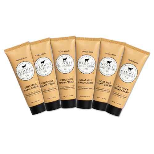 Dionis Goat Milk Skincare Hand Cream (Vanilla Bean, 1 oz)