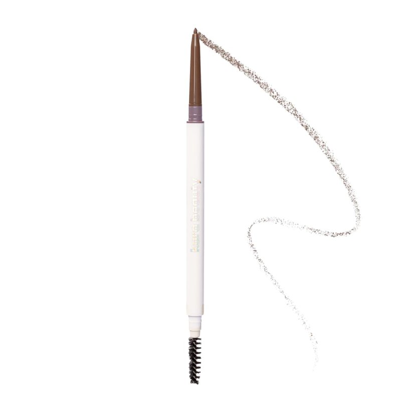 Kara Beauty Essentials Micro Brow Pencil Infused with Castor Oil - Long-Wearing, Retractable Eyebrow Pencil with Fine Tip and Spoolie Brush for Fuller Brows. Perfect Eyebrow Makeup for Women (Taupe)