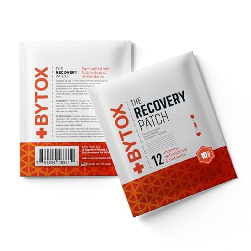 Bytox Recovery Patch 10 Pack