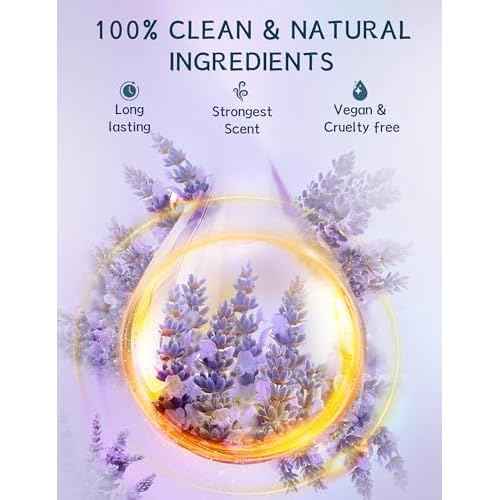 Shower Steamers Aromatherapy 15 Pack, Stress Relief & Self Care - Lavender Shower Bombs with Natural Essential Oil, Home Spa Shower Travel Essentials, Relaxation Birthday Gifts for Women & Men