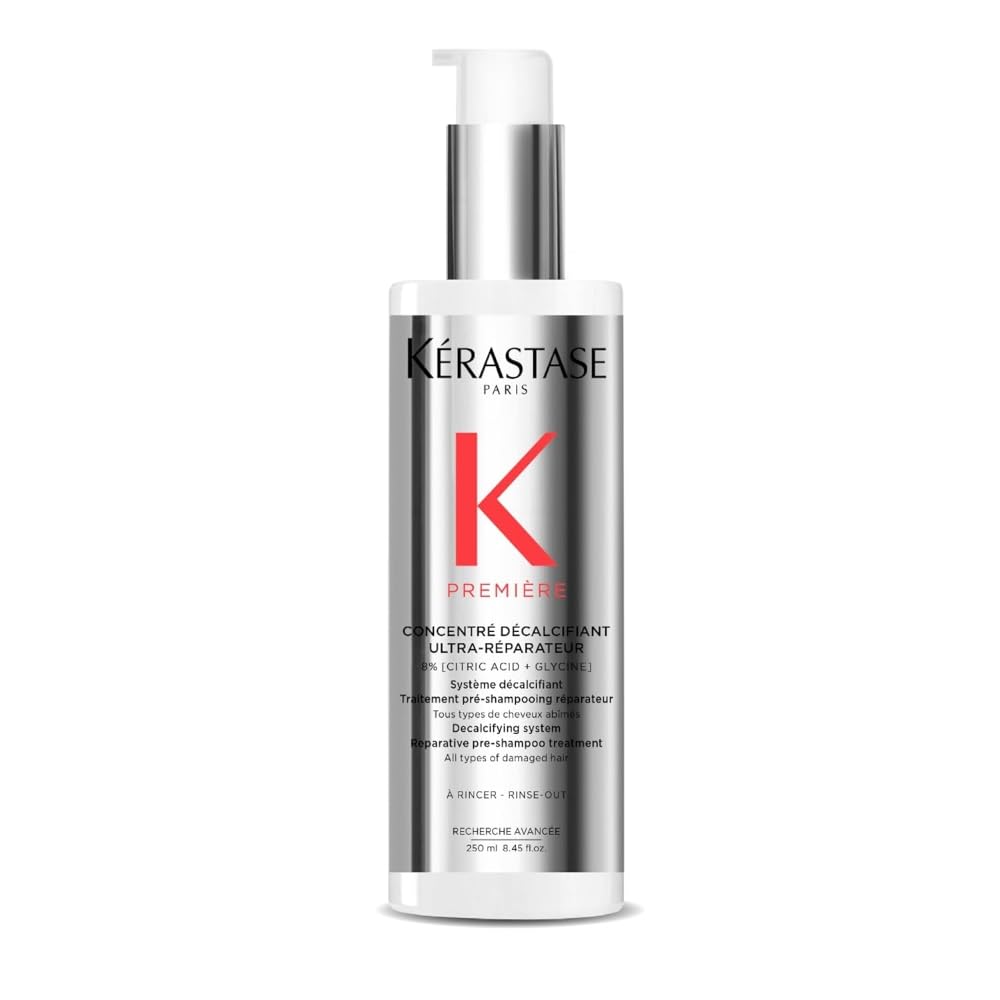 Kerastase Premiere Repair Pre-Shampoo Treatment For Damaged Hair - Dual-Action for Stronger Hair, Repairs Damage & Calcium Build-Up, 93% Less Breakage, With Citric Acid