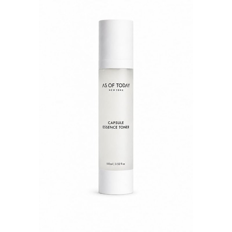 AS OF TODAY Capsule Essence Toner | Hydration, Soothing, Skin Barrier & Even Tone | With Niacinamide, Jojoba Oil Capsules, Scutellaria & D-Panthenol | Clean Beauty