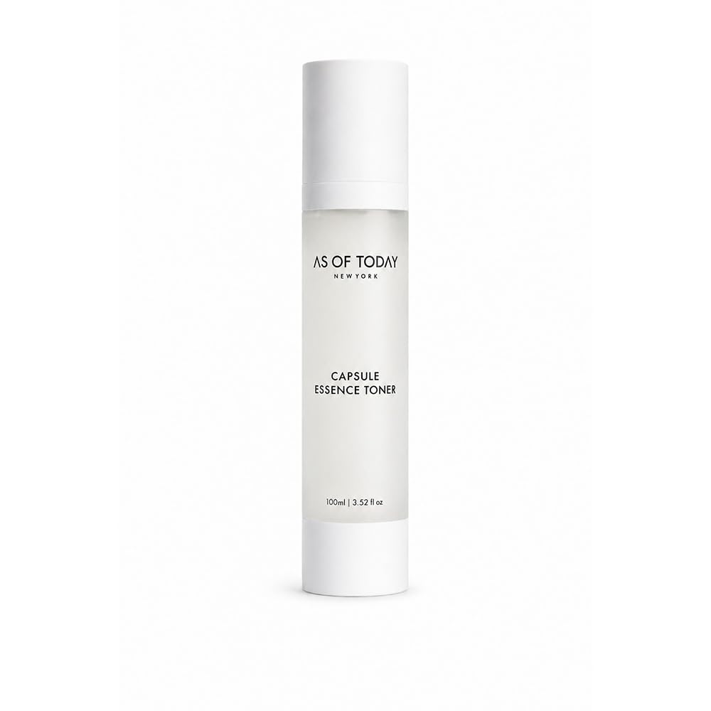 AS OF TODAY Capsule Essence Toner | Hydration, Soothing, Skin Barrier & Even Tone | With Niacinamide, Jojoba Oil Capsules, Scutellaria & D-Panthenol | Clean Beauty
