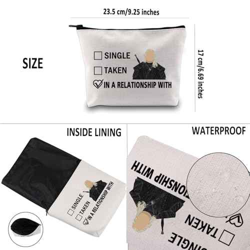 G2TUP H C Inspired Gift Dating H C Makeup Bag H Fan Cosmetic Bag H C Merch