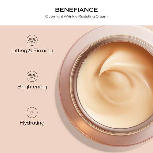 Shiseido Benefiance Wrinkle Smoothing Day Cream & Overnight Cream Set | 50 mL Each