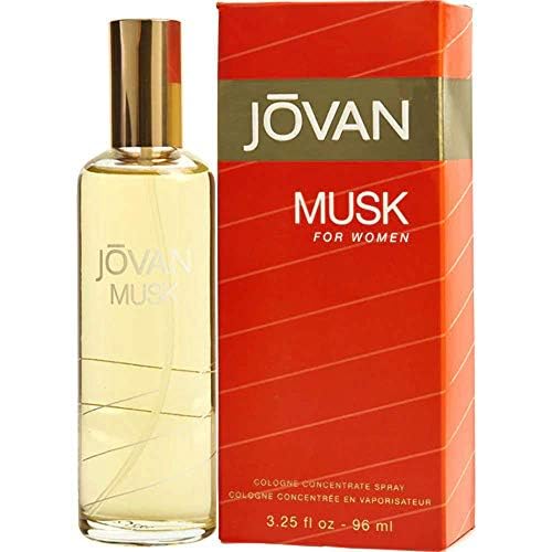 Jovan Musk Cologne Spray for Women - 3.25 oz Long-Lasting Fragrance
