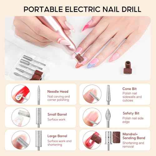 Peacecolor Gel Nail Polish Kit with U V Light and Drill£¬59PCs Gel Nail Kit 35 Colors with 5PC Matte/Glossy/Glitter Top Base Coat Nail Art Rhinestone Manicure starter Kit Soak Off Gifts for Girls