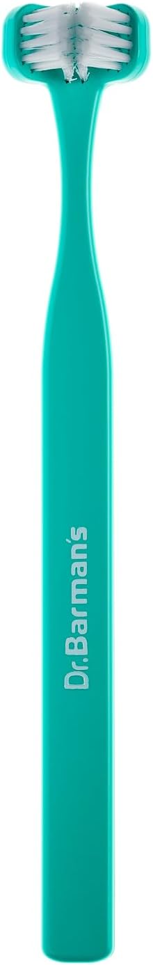 Compact Junior Toothbrush - Dr. Barman's Super Brush for Effective Cleaning | Color May Vary