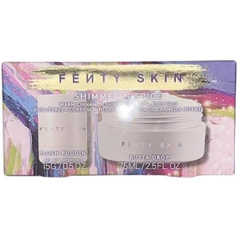 Fenty Skin Shimmer N Spice Warm Cinnamon Shimmering Lip and Body Duo