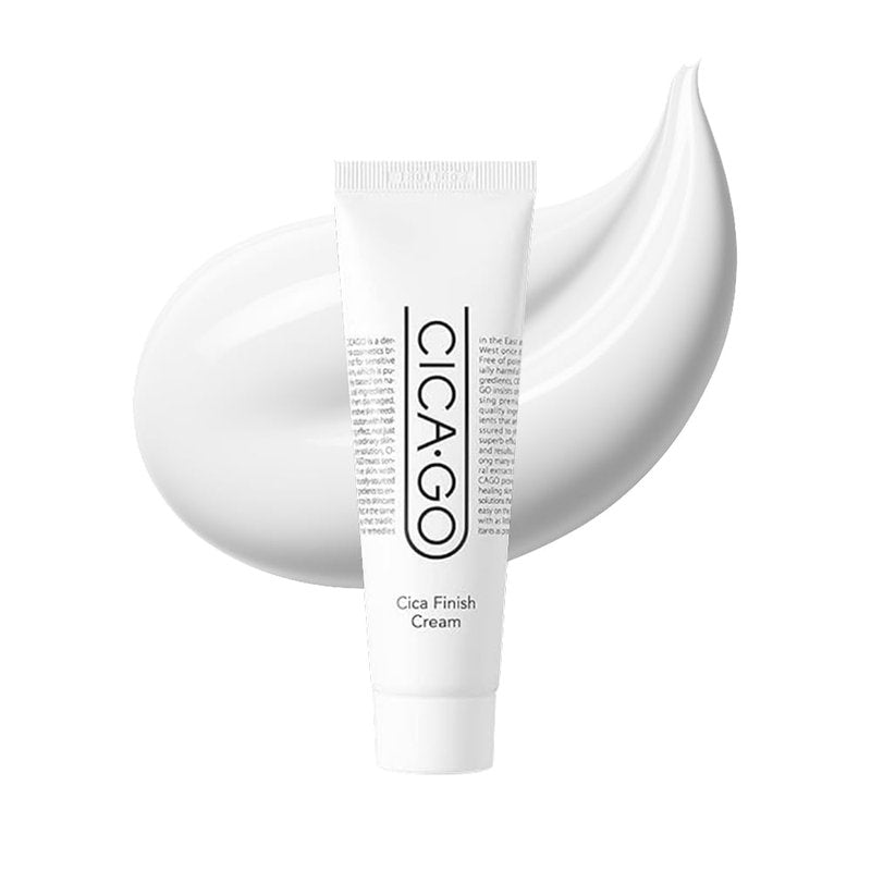 Cica Finish Cream - Lightweight Hydrating Korean Moisturizer with Centella Asiatica for Sensitive Skin | 1.69 fl. oz (50ml)