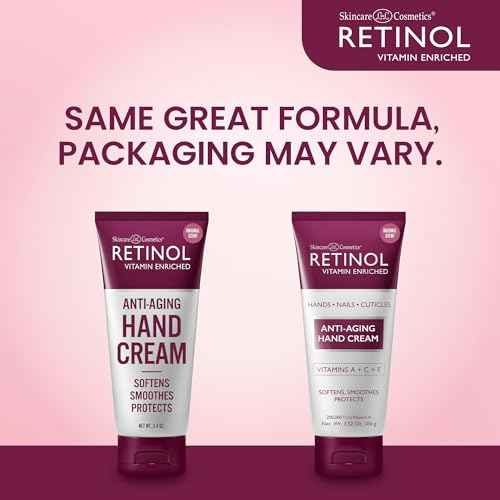 Retinol Anti-Aging Hand Cream ? The Original Retinol Brand For Younger Looking Hands ?Rich, Velvety Conditions & Protects Skin, Nails & Cuticles ? Vitamin A Minimizes Age¡¯s Effect on Skin