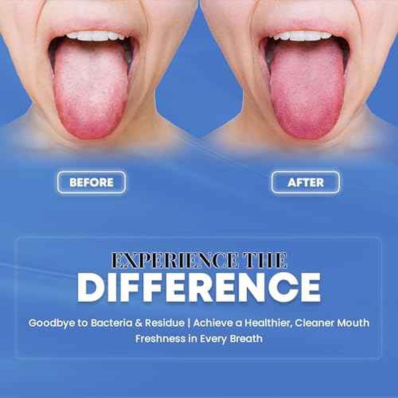HOKIN Tongue Scraper for Adults with Travel Cases (2Pcs U & Spoon Combo Pack) - 100% Metal Tongue Cleaners, Tough Scrapers for Oral Hygiene