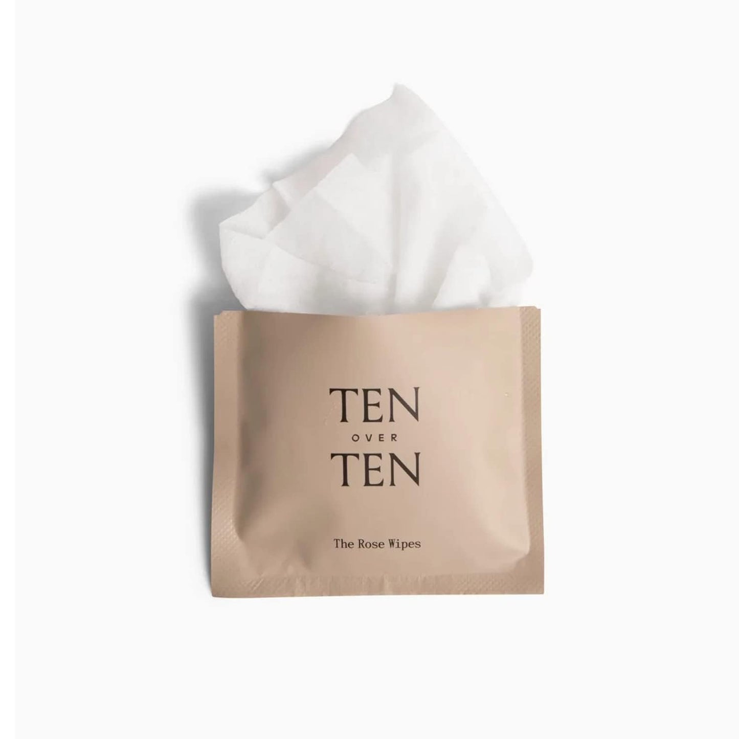 tenoverten - The Rose Wipes Acetone-Free Nail Polish Remover Cloths | Clean, Natural, Non-Toxic Nail Care