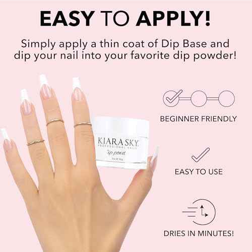 Kiara Sky Dip Powder Essentials 2 oz, Clear