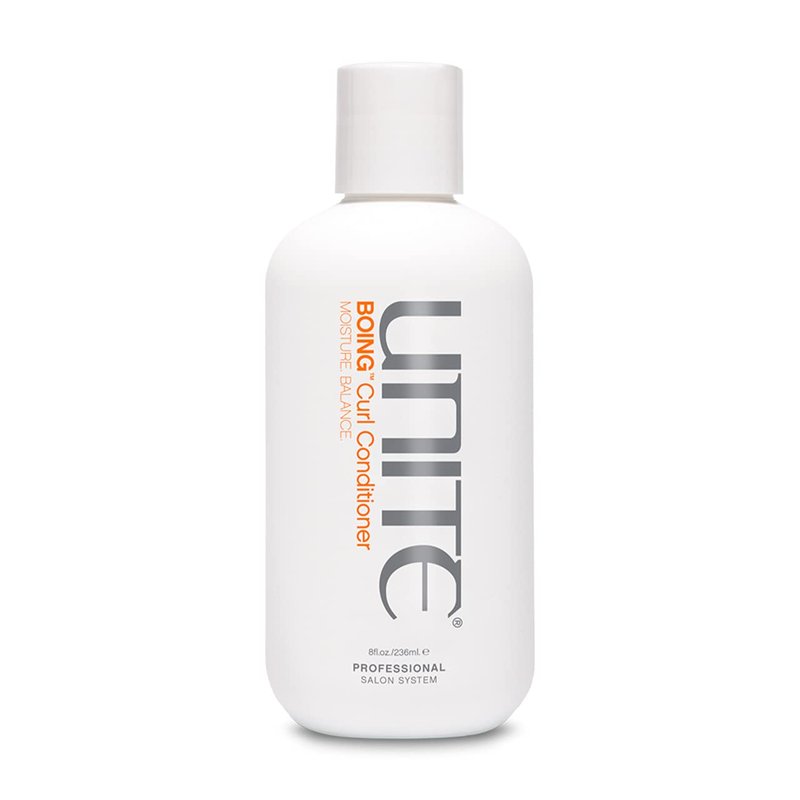 UNITE Hair BOING Curl Conditioner – Hydrating & Curl-Enhancing | Rosemary, Aloe & Chamomile for All Curl Types – 8 Fl Oz