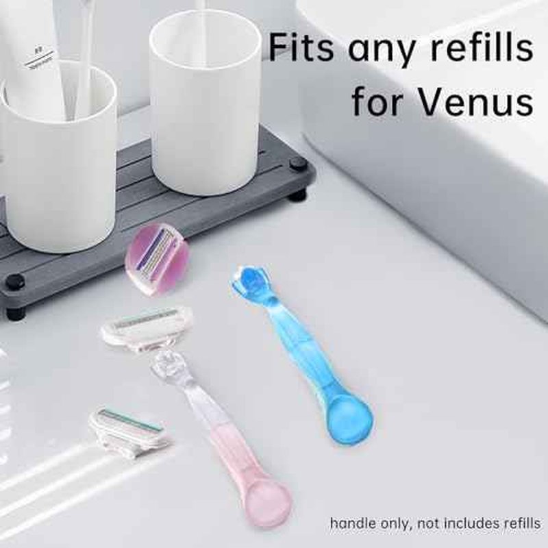 Replacement Razor Handle Compatible with Venus only, Pink