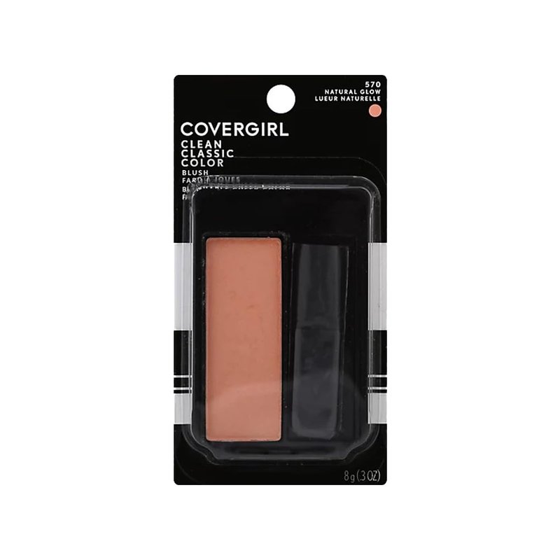 CoverGirl Classic Color Blush - Natural Glow Makeup | 0.3 oz (Pack of 2)